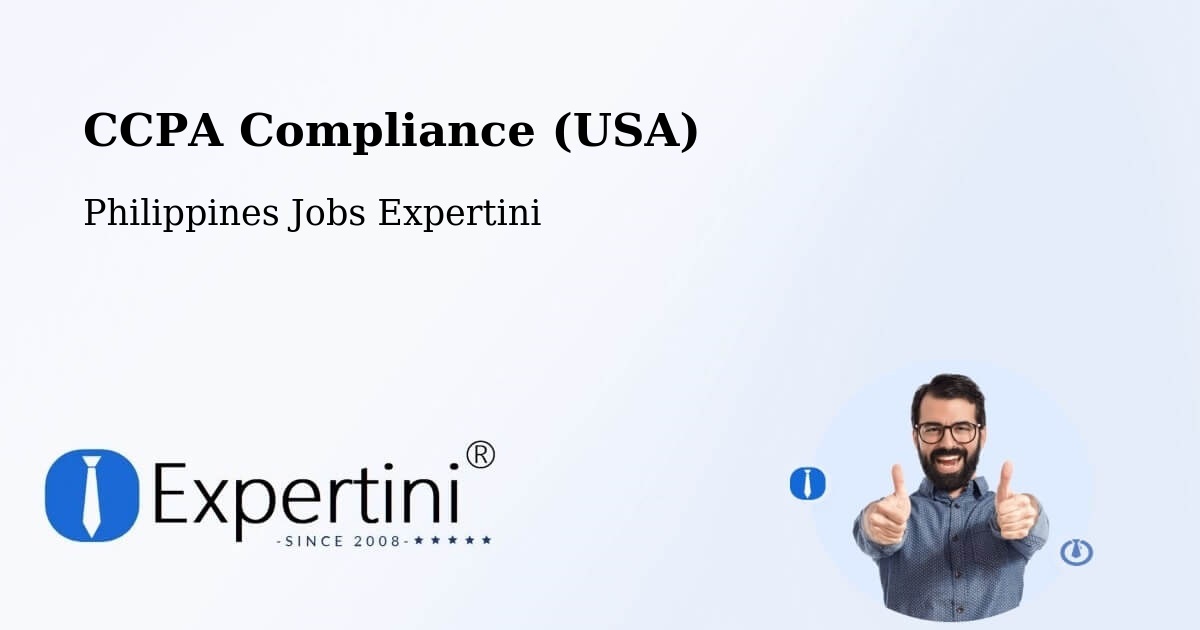 CCPA Privacy Rights & Compliance Notice – Candon - Philippines Jobs Expertini