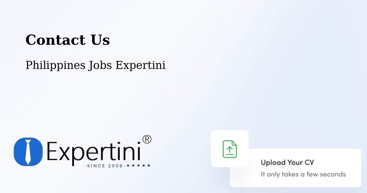 Contact Expertini – Candon - Philippines Jobs Expertini